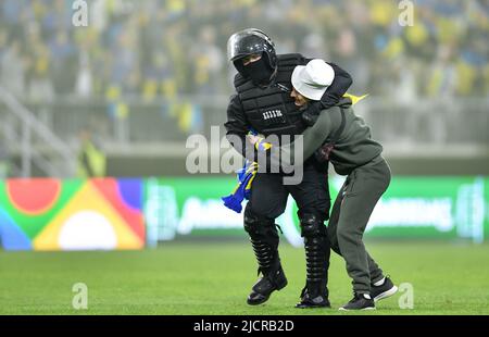 Lodz, Pologne. 14th juin 2022. Lors du match du Groupe 1 de la Ligue des Nations de l'UEFA entre l'Ukraine et la République d'Irlande au stade LKS de 14 juin 2022 à Lodz, en Pologne. (Photo de PressFocus/SIPA)France OUT, Pologne OUT Credit: SIPA USA/Alay Live News Banque D'Images