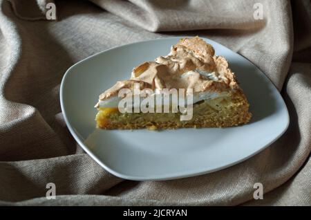 Gâteau au rabarber. Banque D'Images