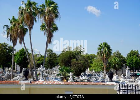 Cimetière Nekropolis de Cristobal Colon à la Havane Banque D'Images