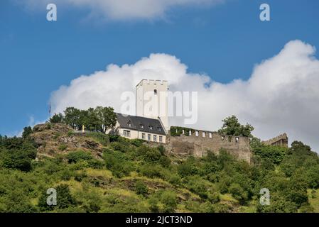 Château Sterrenberg Burg Kamp-Bornhofen Rhin Allemagne Banque D'Images