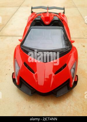 Jouet pour enfants Lamborghini voiture. Banque D'Images