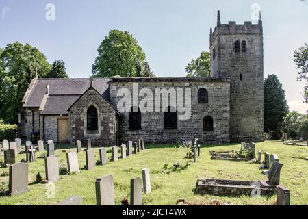 SS James et Bartholomew église Waterfall Staffordshire Banque D'Images