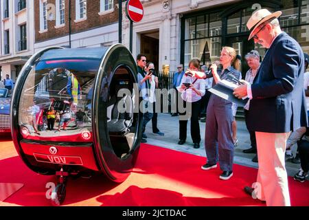 2022 Czinger 21C au Concours sur le salon automobile Savile Row à Londres Banque D'Images