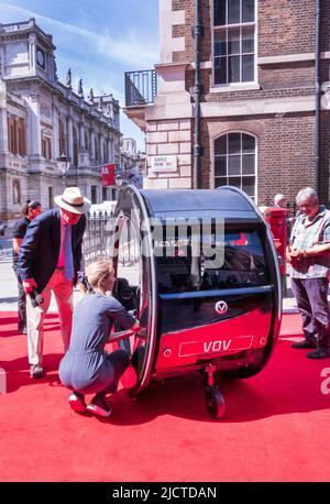 2022 Czinger 21C au Concours sur le salon automobile Savile Row à Londres Banque D'Images