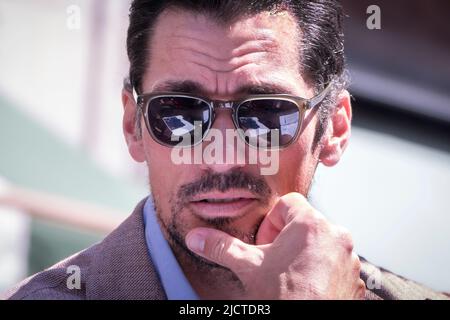 David Gandy au Concours sur le salon automobile Savile Row à Londres Banque D'Images