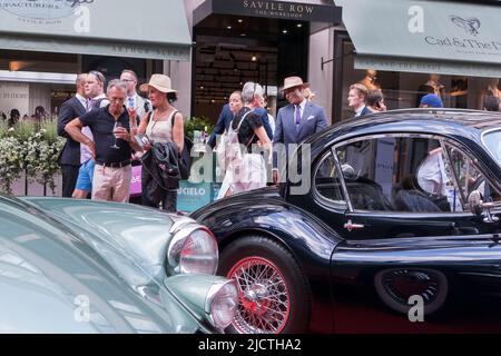 The Concours on Savile Row, salon de l'auto, londres, Royaume-Uni Banque D'Images