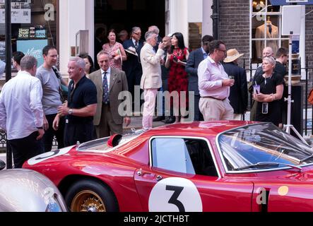 The Concours on Savile Row, salon de l'auto, londres, Royaume-Uni Banque D'Images