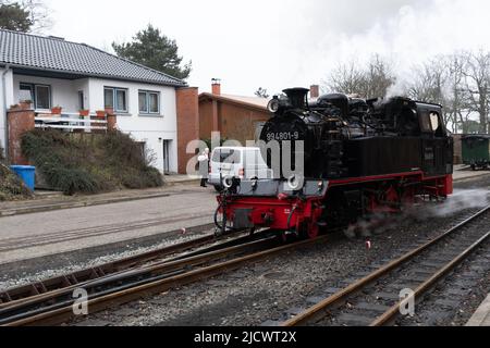 Locomotive à vapeur historique encore utilisée Banque D'Images