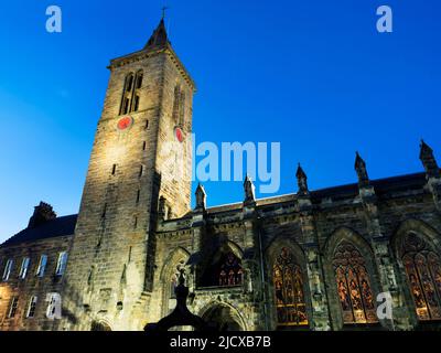 St. Salvators College Church, St. Andrews, Fife, Écosse, Royaume-Uni, Europe Banque D'Images