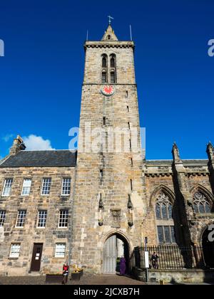 St. Salvators College Church, St. Andrews, Fife, Écosse, Royaume-Uni, Europe Banque D'Images