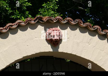 Palm Springs, Californie, États-Unis 11th juin 2022 Une vue générale de l'atmosphère du joueur de baseball Joe DiMaggio et de l'actrice Marilyn Monroe ancien domicile/domaine au 953 N. Avenida Palmas on 11 juin 2022 à Palm Springs, Californie, États-Unis. Photo par Barry King/Alay stock photo Banque D'Images