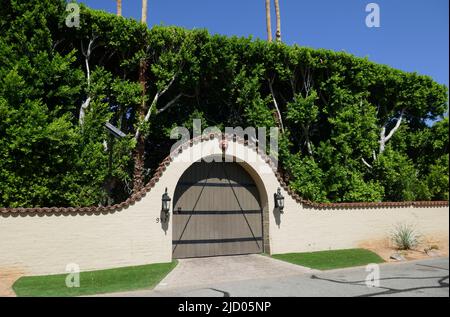 Palm Springs, Californie, États-Unis 11th juin 2022 Une vue générale de l'atmosphère du joueur de baseball Joe DiMaggio et de l'actrice Marilyn Monroe ancien domicile/domaine au 953 N. Avenida Palmas on 11 juin 2022 à Palm Springs, Californie, États-Unis. Photo par Barry King/Alay stock photo Banque D'Images