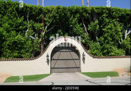 Palm Springs, Californie, États-Unis 11th juin 2022 Une vue générale de l'atmosphère du joueur de baseball Joe DiMaggio et de l'actrice Marilyn Monroe ancien domicile/domaine au 953 N. Avenida Palmas on 11 juin 2022 à Palm Springs, Californie, États-Unis. Photo par Barry King/Alay stock photo Banque D'Images