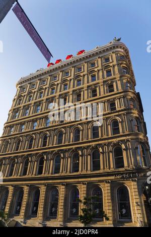 L'hôtel place d'armes, Vieux-Montréal, Québec, Canada. Banque D'Images