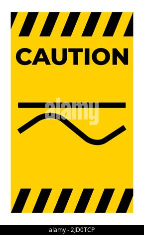 Symbole de courant continu et alternatif s'isoler sur fond blanc, illustration vectorielle EPS.10 Illustration de Vecteur