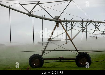 Système d'irrigation linéaire automatique pour l'agriculture Banque D'Images