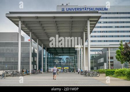 Hôpital universitaire de Francfort, Theodor-Stern-Kai, Francfort-sur-le-main, Hesse, Allemagne Banque D'Images