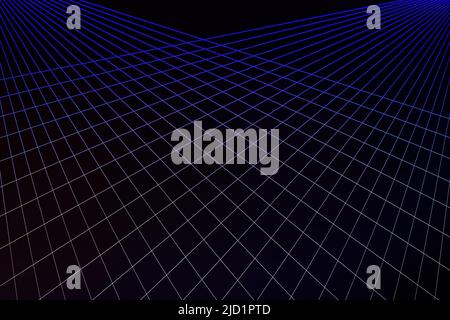 Champ laser.les faisceaux de sécurité laser lumineux se coupent sur un fond sombre.Art design brillent le rayon lumineux. Illustration de Vecteur
