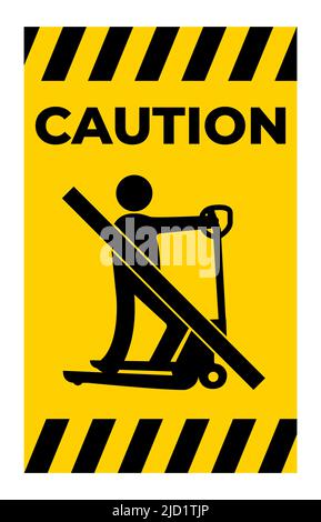 Ne jouez pas avec les scooters Illustration de Vecteur