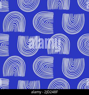 Géométrie abstraite motif sans couture créatif Illustration de Vecteur