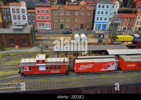 Exposition de bâtiments modèles à Bad Salzuflen 2022. Banque D'Images