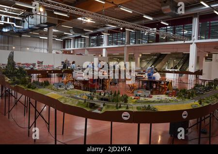Exposition de bâtiments modèles à Bad Salzuflen 2022 Banque D'Images