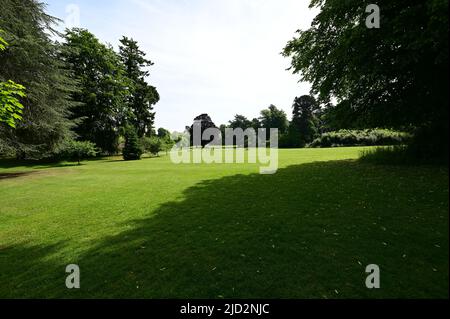 Hever, Kent, Royaume-Uni- 17 juin 2022 : Château de Hever dans le kent la maison d'enfance d'Anne Boleyn. Banque D'Images