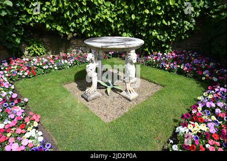 Hever, Kent, Royaume-Uni- 17 juin 2022 : Château de Hever dans le kent la maison d'enfance d'Anne Boleyn. Banque D'Images