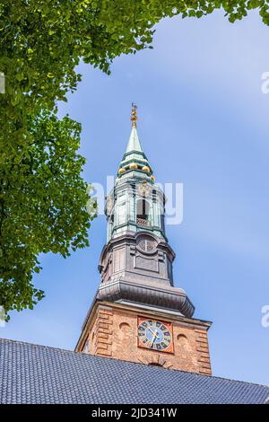 Sankt Petri Kirke (église St Peters) à Copenhague, Danemark Banque D'Images