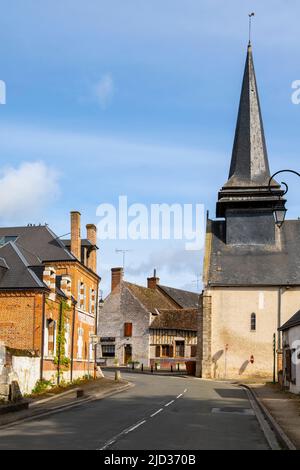 Ligny-le-Ribault est une commune française, située dans le département du Loiret et la région Centre-Nord. Banque D'Images