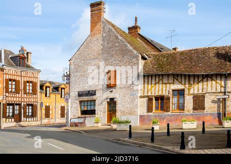 Ligny-le-Ribault est une commune française, située dans le département du Loiret et la région Centre-Nord. Banque D'Images