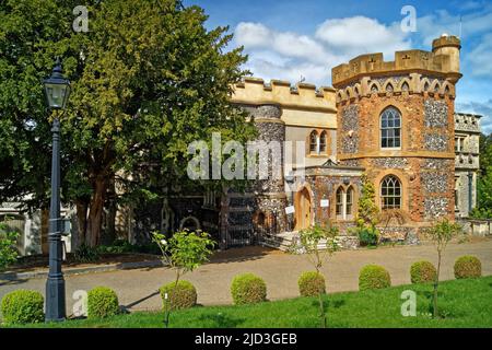Royaume-Uni, Kent, Whitstable Castle Banque D'Images