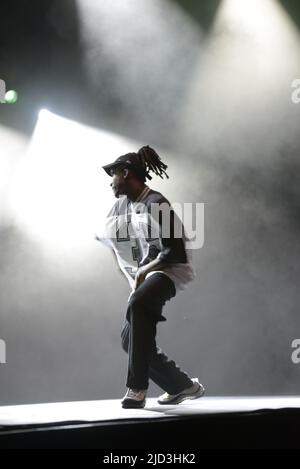 Spectacle de danse final de l'Académie 2022 pour l'école de danse DE jazz OFF au Théâtre de Verdure, Nice, France. 11 juin 2022 - FAMA © Fausto Marci Banque D'Images