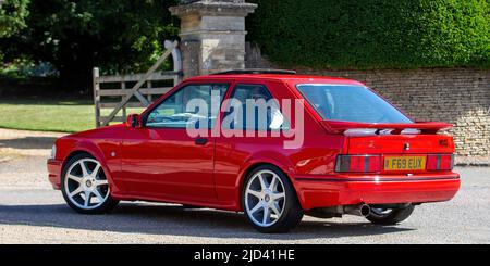 Ford Escort RS Turbo 1989 Banque D'Images