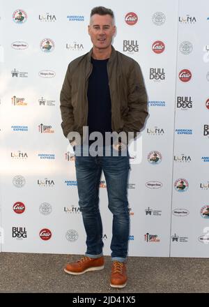 Gala d’été du Luna Cinema projection de « Top Gun » au Palais de Kensington - arrivées avec : Tim Vincent où : Londres, Royaume-Uni quand : 11 août 2021 crédit : Mario Mitsis/WENN Banque D'Images