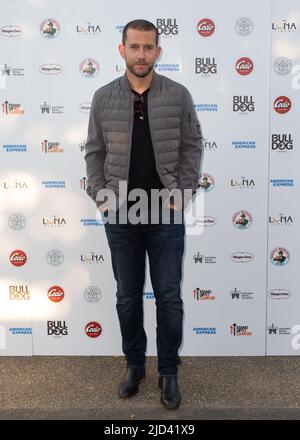 Le gala d’été du Luna Cinema de la projection de « Top Gun » au Palais de Kensington - arrivées avec : Nick Hendrix où : Londres, Royaume-Uni quand : 11 août 2021 crédit : Mario Mitsis/WENN Banque D'Images