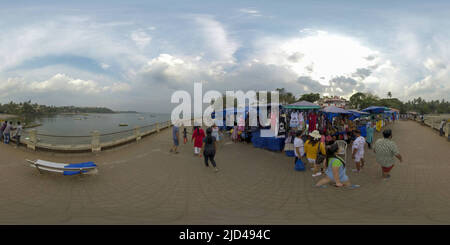 Vue panoramique à 360° de Dona paula Beach