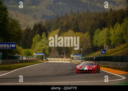 FIA WEC saison 10 Round 2 Spa-Francorchamps Banque D'Images