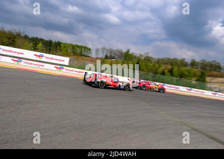 FIA WEC saison 10 Round 2 Spa-Francorchamps Banque D'Images