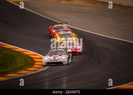 FIA WEC saison 10 Round 2 Spa-Francorchamps Banque D'Images