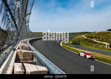 Zandvoort, pays-Bas. 17th juin 2022. 23 RICHARD Laurent (bel), Herrero Racing, Alpine A110 CUP, action pendant la ronde 3rd de la coupe Alpine Europa Cup 2022, de 17 juin à 19 sur le circuit Zandvoort à Zandvoort, pays-Bas - photo Julien Delfosse / DPPI crédit: DPPI Media/Alamy Live News Banque D'Images