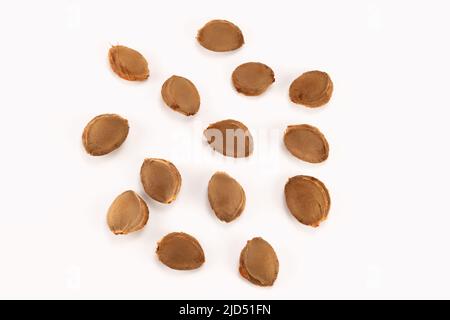 Vue de dessus des abricots. Une alimentation saine. Banque D'Images