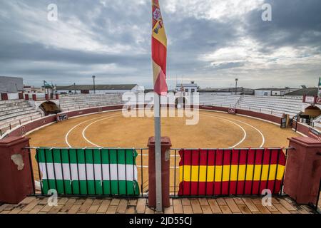 Corrida à Cantillana, Espagne Banque D'Images