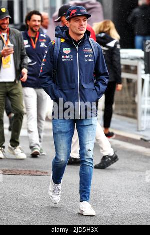 Montréal, Canada. 18th juin 2022. Max Verstappen (NLD) Red Bull Racing. 18.06.2022. Championnat du monde Formula 1, route 9, Grand Prix canadien, Montréal, Canada, Jour de qualification. Le crédit photo doit être lu : images XPB/Press Association. Crédit : XPB Images Ltd/Alamy Live News Banque D'Images