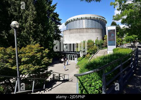 VANCOUVER, C.-B., CANADA, le 03 JUIN 2019 : Chan Centre for the Performing Arts, campus de l'Université de la Colombie-Britannique à Vancouver Banque D'Images