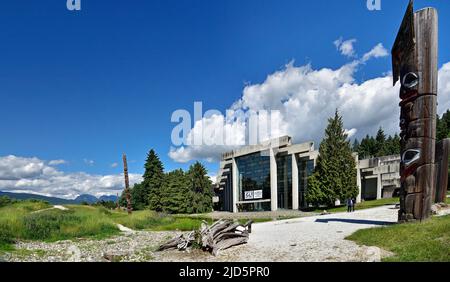 VANCOUVER, C.-B., CANADA, le 03 JUIN 2019 : le Musée d'anthropologie de l'Université de la Colombie-Britannique, campus de l'Université de la Colombie-Britannique à Vancouver, en Colombie-Britannique, Cana Banque D'Images