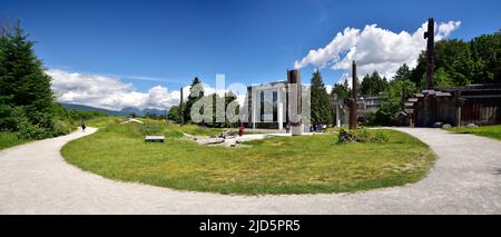 VANCOUVER, C.-B., CANADA, le 03 JUIN 2019 : le Musée d'anthropologie de l'Université de la Colombie-Britannique, campus de l'Université de la Colombie-Britannique à Vancouver, en Colombie-Britannique, Cana Banque D'Images