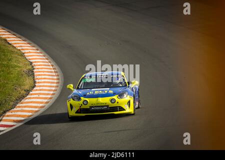 22 GARCIN Alexis (fra), Herrero Racing, Alpine A110 CUP, action pendant la ronde 3rd de l'Alpine Europa Cup 2022, de 17 juin à 19 sur le circuit Zandvoort à Zandvoort, pays-Bas - photo Gregory Lenormand / DPPI Banque D'Images