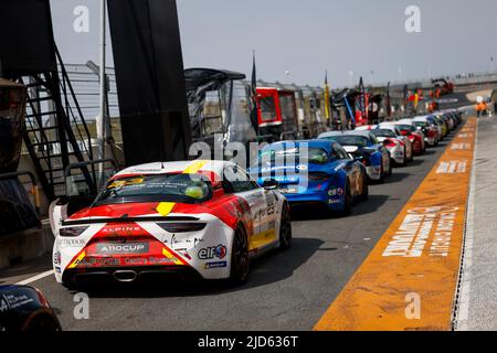 23 RICHARD Laurent (bel), Herrero Racing, Alpine A110 CUP, action pendant la ronde 3rd de l'Alpine Europa Cup 2022, de 17 juin à 19 sur le circuit Zandvoort à Zandvoort, pays-Bas - photo Julien Delfosse / DPPI Banque D'Images