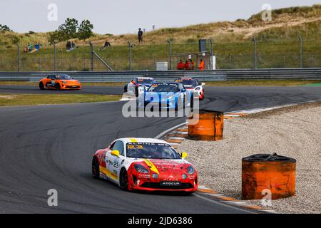 23 RICHARD Laurent (bel), Herrero Racing, Alpine A110 CUP, action pendant la ronde 3rd de l'Alpine Europa Cup 2022, de 17 juin à 19 sur le circuit Zandvoort à Zandvoort, pays-Bas - photo Julien Delfosse / DPPI Banque D'Images